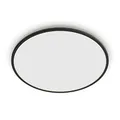 Philips LED SuperSlim Außenleuchte (15W), kaltweißes Licht, IP54 Schutz, schwarz, 25cm