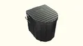 Camp4 Klapptoilette Mini, inkl. Tragetasche, 350x292x76mm, schwarz