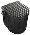 Camp4 Klapptoilette Mini, inkl. Tragetasche, 350x292x76mm, schwarz