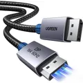 Ugreen - Video Cable DP131 (55567) - DP to DP, 16K@60Hz, Nylon, Plug&Play, 1m - Grey (1 m) (59121671)