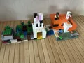 LEGO Minecraft: Die Kaninchenranch (21181) + Fuchs–Lodge (21178) - unvollständig