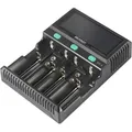 VOLTCRAFT IPC-4 Rundzellen-Ladegerät LiIon, LiFePO, NiMH, NiCd, LiFePO4 A, Mignon (AA), Micro (AAA), Mini (AAAA), Baby