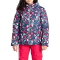 Mädchen Skijacke Dare2B Verdict rosa geblümt - Rosa - 164