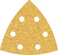 Bosch EXPERT C470 Schleifpapier für Deltaschleifer, 93 mm, K 40, 5 Stück Körnung: 40