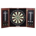 VEVOR Dartboard- und Schrankset Dartboard-Schrank in offizieller Grö_e, Dartscheibe 45 x 3,8 cm versteckbarer Dartschrank mit Stahlspitzen, komplett