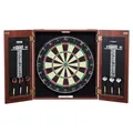 VEVOR Dartboard- und Schrankset Dartboard-Schrank in offizieller Größe, Dartscheibe 45 x 3,8 cm versteckbarer Dartschrank mit Stahlspitzen, komplett mit sämtlichem Zubehör, für Cricket-Spiele