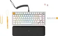 Glorious GMMK Pro Gaming Tastatur, Hot-Swap, RGB - Glorious Fox Switch weiß Pre-