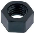 Kunststoff Mutter Sechskantmutter M6 Nylon 6.6 schwarz 10 Stück