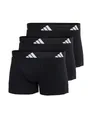 adidas Trunk (3PK) - Active Flex Cotton - Bequeme Unterwäsche, 000 Black, L