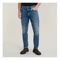 G-Star für Herren. 51003-B631-A795 Jeans 3301 Regular Tapered blau (33/30), Lässig, Baumwolle, Denim