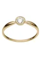 Firetti Goldring Schmuck Geschenk Gold 333 Vorsteckring, Verlobungsring, mit Zirkonia (synth)