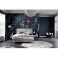 Marburg Fototapete Blossom, glatt, matt, Blumen moderne Tapete für Wohnzimmer Schlafzimmer Küche blau 2,12 m x 2,7 m