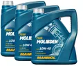 3x5 Liter MANNOL Motoröl Molibden 10W-40 API SL CF 10W40 MOS2  VW 501 01 505 00