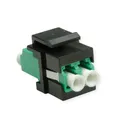 ROLINE Keystone LWL-Adapter LC/LC Duplex, Single Mode, OS2, APC