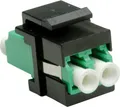 Roline 21.17.0058 LWL-Adapter Schwarz, Grün