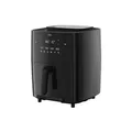 AEG Heißluftfritteuse 8000 AAF7SB, 4-in-1: Frittieren, Dampfgaren, Dörren, Backen, 6,9 L Fassungsvermögen, Touch-LED-Display, 10 Programme, spülmaschinenfest, Schwarz