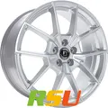 4x Diewe Neve silver 7x17" ET45 LK5 114.3 ML 73.1 Alufelgen 17 Zoll