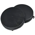 4x AllSpares Aktivkohlefilter für Dunstabzugshauben geeignet für Falmec Nr. 6, 103050091, 114163 | Airlux CR2000 | Ø168mm