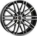Borbet BS5 black matt 8x19 ET50 - LK5/108 ML72.5 Alufelge schwarz