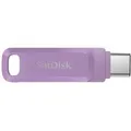 SANDISK Ultra Dual Drive Go USB Type-C Lavender   256GB, USB-A 3.0/USB-C 3.0