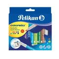 Pelikan 814584 Pelikan Textilmarker colorella, 12er Kartonetui
