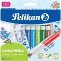 Pelikan Textilmarker colorella 12er Kartonetui
