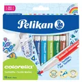 12 Pelikan Textilmarker colorella, 12er Kartonetui