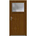 Panto Nebeneinganstür Kunststoff Modell K501 98 x 198 cm DIN links golden oak