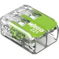 Wago - 221-422 221 Verbindungsklemme Flexibel: 0.14-4 Mm2 Starr: 0.2-4 Mm2 Polzahl: 2 100 St. Transpar