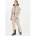WHISTLER Skianzug Courtney, mit wind- und wasserdichtem Funktionsmaterial beige|schwarz S (36)
