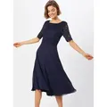 Vera Mont Cocktailkleid (1-tlg) Spitze blau M (38)