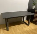 finori Esstisch Tisch ausziehbar Austin Schiefer dunkel 160-200 x 75 x 90 cm