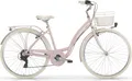 MBM Citybike NEW Primavera 28 Zoll, Damenfahrrad; weiß/altrosa