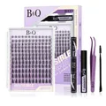 Wimpern Extensions Set 144PCS Wimpernbüschel Wimpernverlängerung