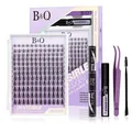 Lashes Extension Set, 144pcs, Fairy Style, Wispy, 8-16mm, C Curl