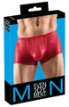 Svenjoyment Sexy Rote Herren Glänzende Boxershorts S