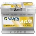 Varta 560901068K262 Varta AGM 12V 60Ah 680A passend für FIAT FORD HONDA