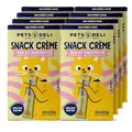 Pets Deli Cremesnack Katzen Snack Multipack Huhn & Jakobsmuschel, Topping & Belohnung, für wählerische Katzen, getreidefrei, ohne Zucker, 8x90g, Premium Qualität