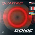 DONIC Belag Quattro / NEU / OVP / Inkl. 50 cm Kantenband / Incl. edge band Rot 1,5 mm