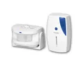 Virone Bewegungsmelder Funk-Durchgangsmelder, 36 Töne, PIR-Sensor, 90dB