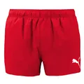 PUMA Herren Badehose Kurze Badeshorts Männer schnelltrocknend Größen XS - XXL, Farbe:Red, Bekleidungsgröße:M
