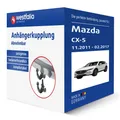 Westfalia Anhängerkupplung abnehmbar für MAZDA CX-5 Typ KE AHK