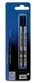 Montblanc Tintenrollermine blau M Rollerball Refill 2er Pack