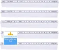 toolmate® Zollstock 5x Premium Werkzeug 200 cm - Gliedermaßstab 2m - Meterstab weiß, UV-resistente Druck / mit stabilem Drehgelenk