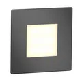 LED Treppenlicht/Wandeinbauleuchte FEX für innen und außen eckig anthrazit 85