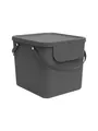 rotho Albula - rubbish bin - 40 L - plastic - antracite