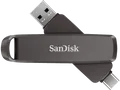 SANDISK Extreme PRO® Dual Drive USB Stick, 512 GB, Schwarz