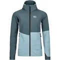 Ortovox Punta Berrino Hooded Jacket Softshell Jacke Damen dark arctic grey- Gr. M