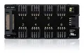 Noctua NA-FH1, 8-Kanal Lüfter-Hub für bis zu acht 12V- oder 5V-basierte 4-Pin PWM oder 3-Pin Lüfter (Schwarz)
