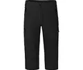 Bergson PORVOO Capri | Herren 3/4 Radhose (mit gepolsterter Innenhose), robust, elastisch, Black [900], 56 - Herren
